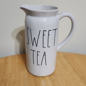 Rae Dunn White Sweet Tea Pitcher
